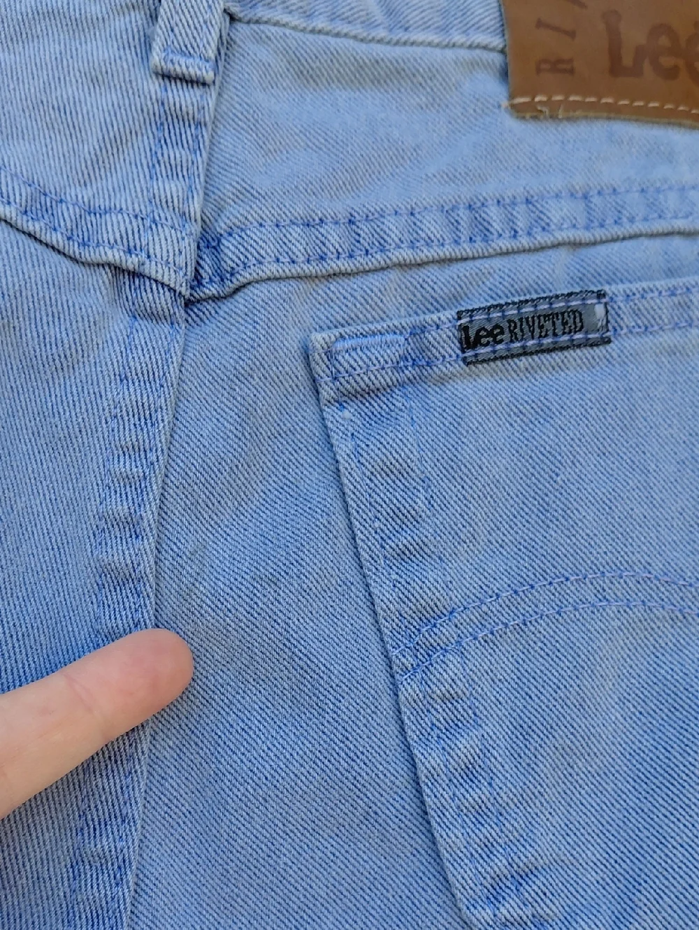 Vintage 90s Lee Riveted Lavender High-rise Shorts Juniors 13